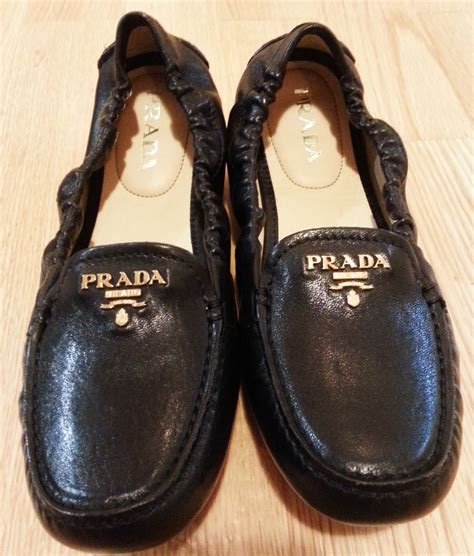 prada driver logo slip on womens|Prada drivers shoes for women.